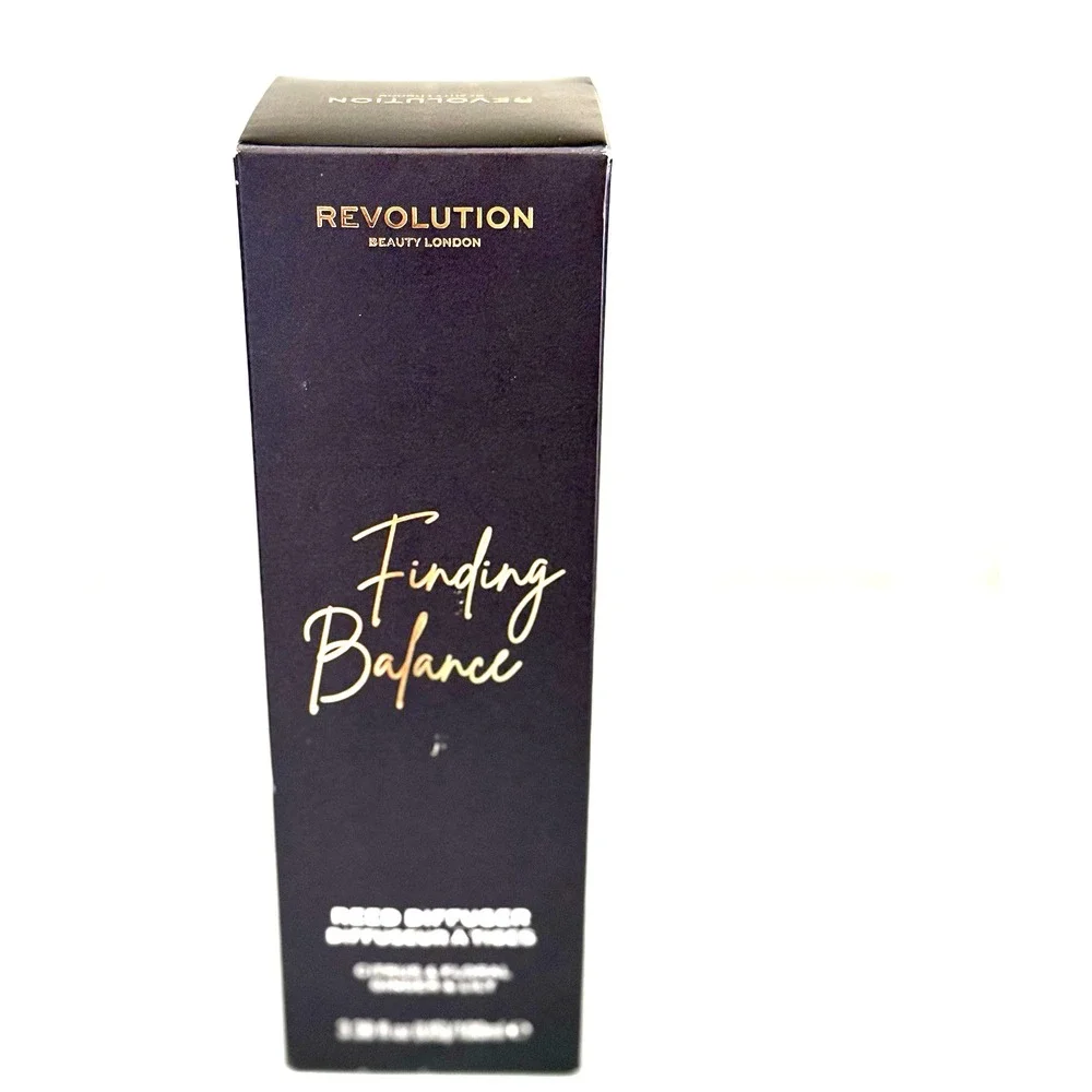 Revolution Beauty London Reed Diffuser Finding‎ Balance Citrus & Floral 3.38 oz